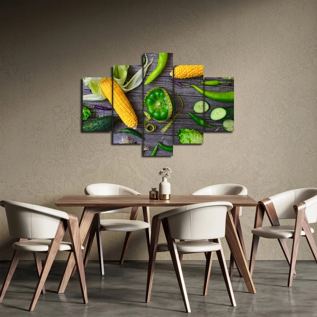 Tablou cu legume (150x105 cm)