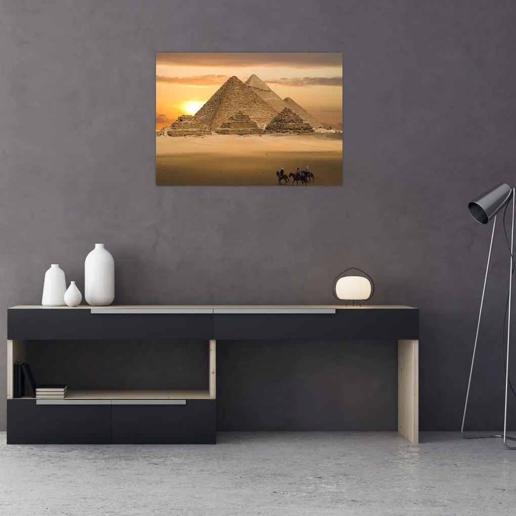 Tablou - Piramidele (70x50 cm)