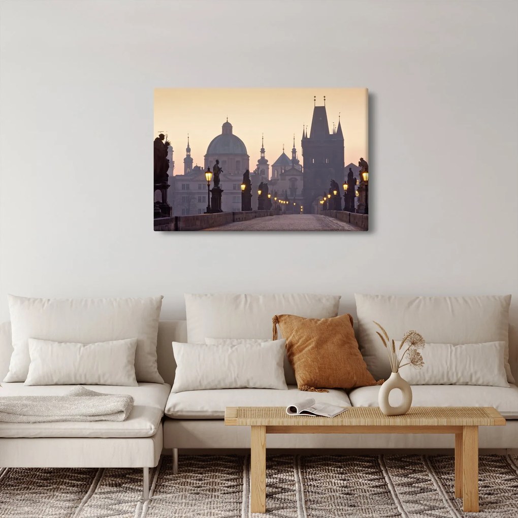 Tablou - Podul Charles (90x60 cm)