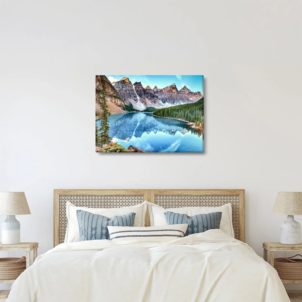 Tablou - Lacul Moraine (70x50 cm)