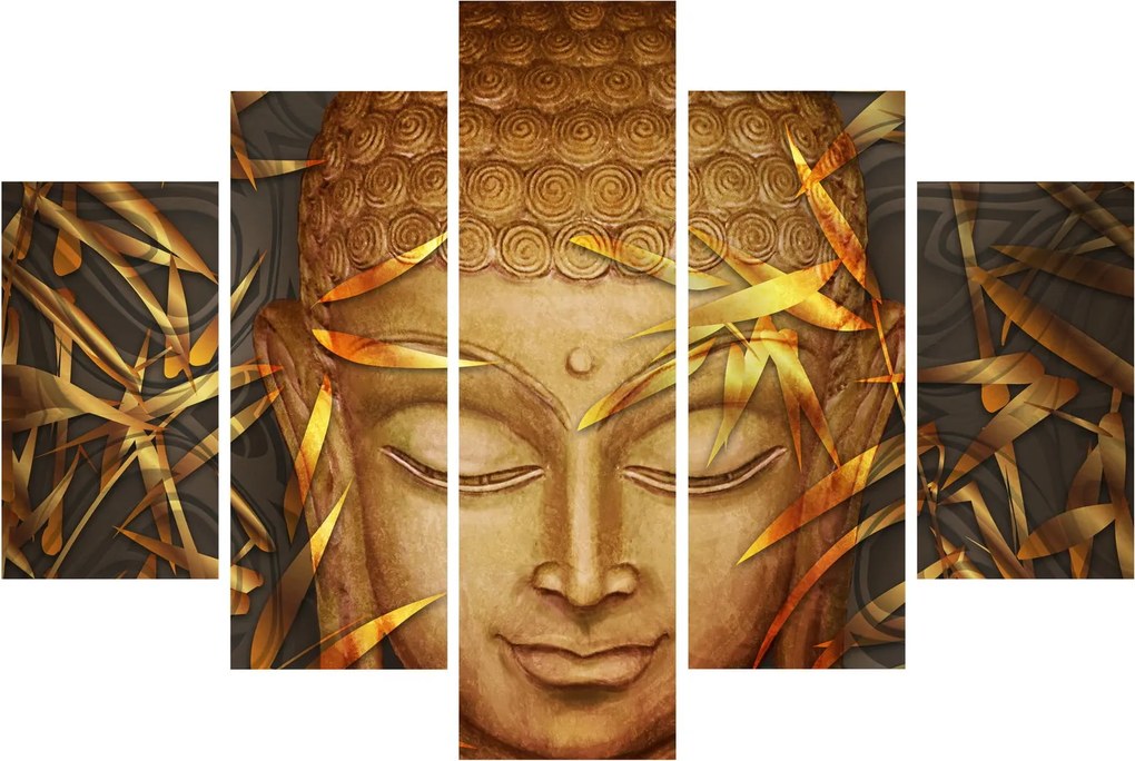 Tablou - Buddha de aur (150x105 cm)
