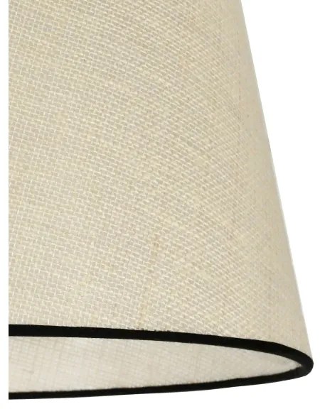 Lustră aplicată Duolla YUTE 1xE27/15W/230V d. 38 cm gri/negru