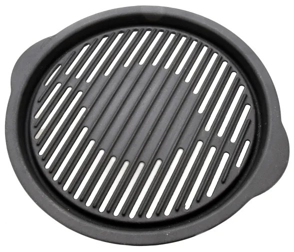 Grătar de masă cu cărbuni 4xAA/USB negru