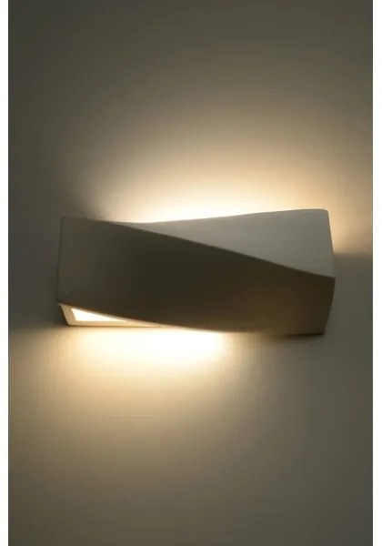 Aplică perete SIGMA MINI 1xE27/60W/230V alb