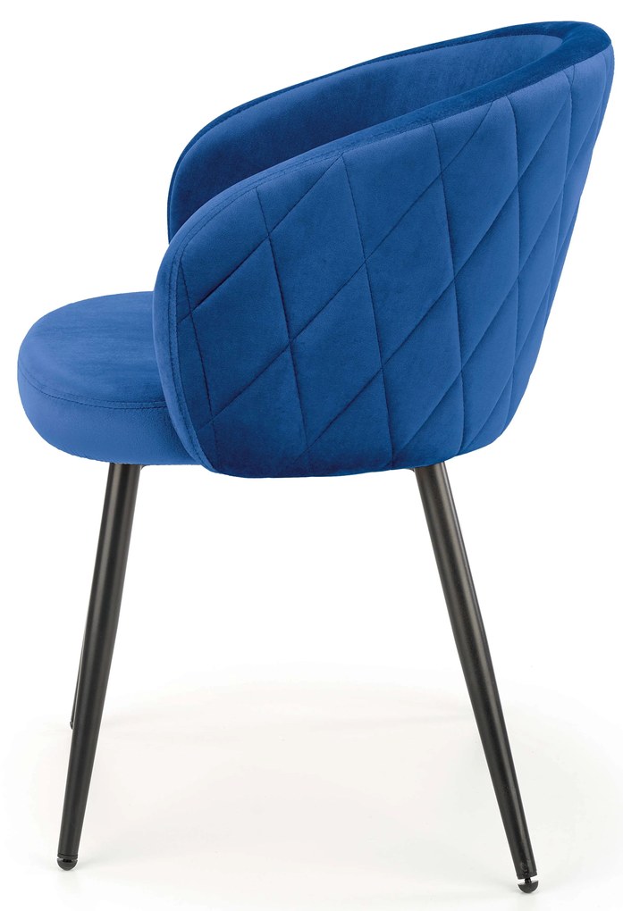 Scaun de sufragerie Kieth (albastru închis). 1039624