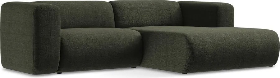 Colțar verde (cu colț pe partea dreaptă/cu șezlong) Ekahi – Makamii