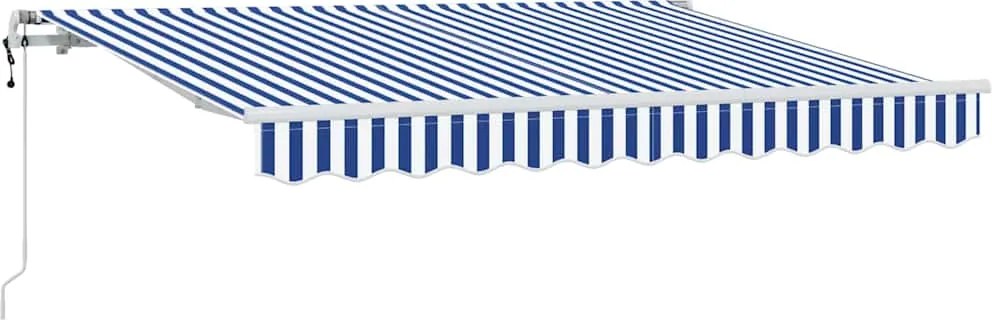 vidaXL Cortina Retractabilă albastru 250 x 200 cm țesătură