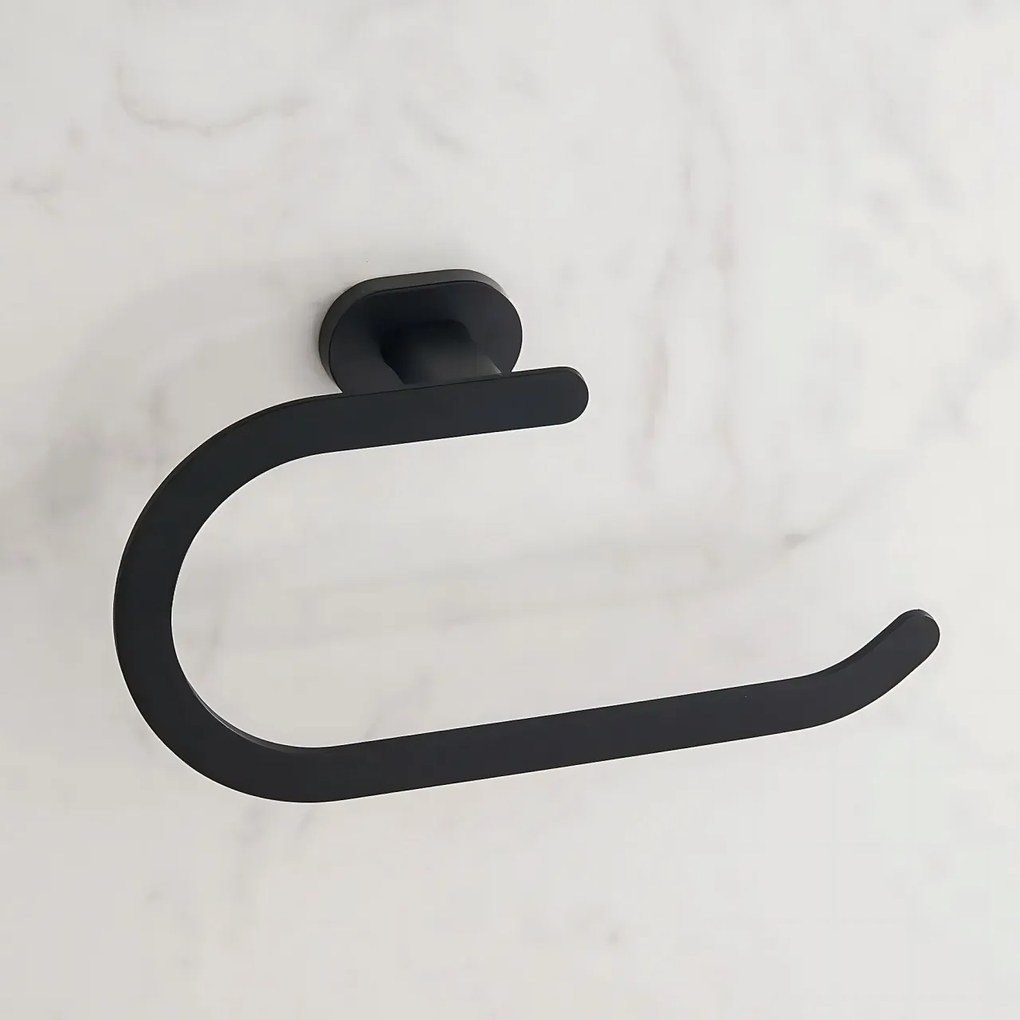 Cuier de baie Ring 110 Til Black