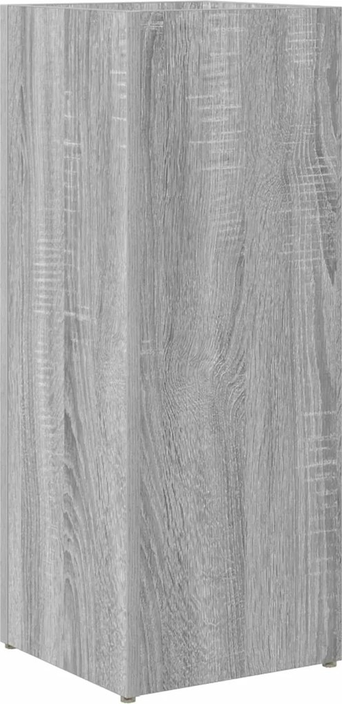 vidaXL Suport pentru umbrele Gri Sonoma 25 x 24,5 x 64 cm