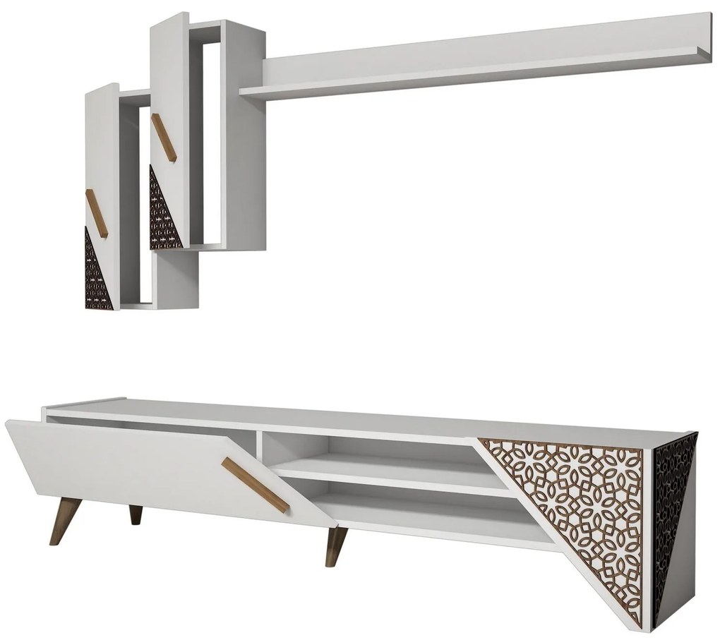 Mobilier living Berny (alb). 1088597