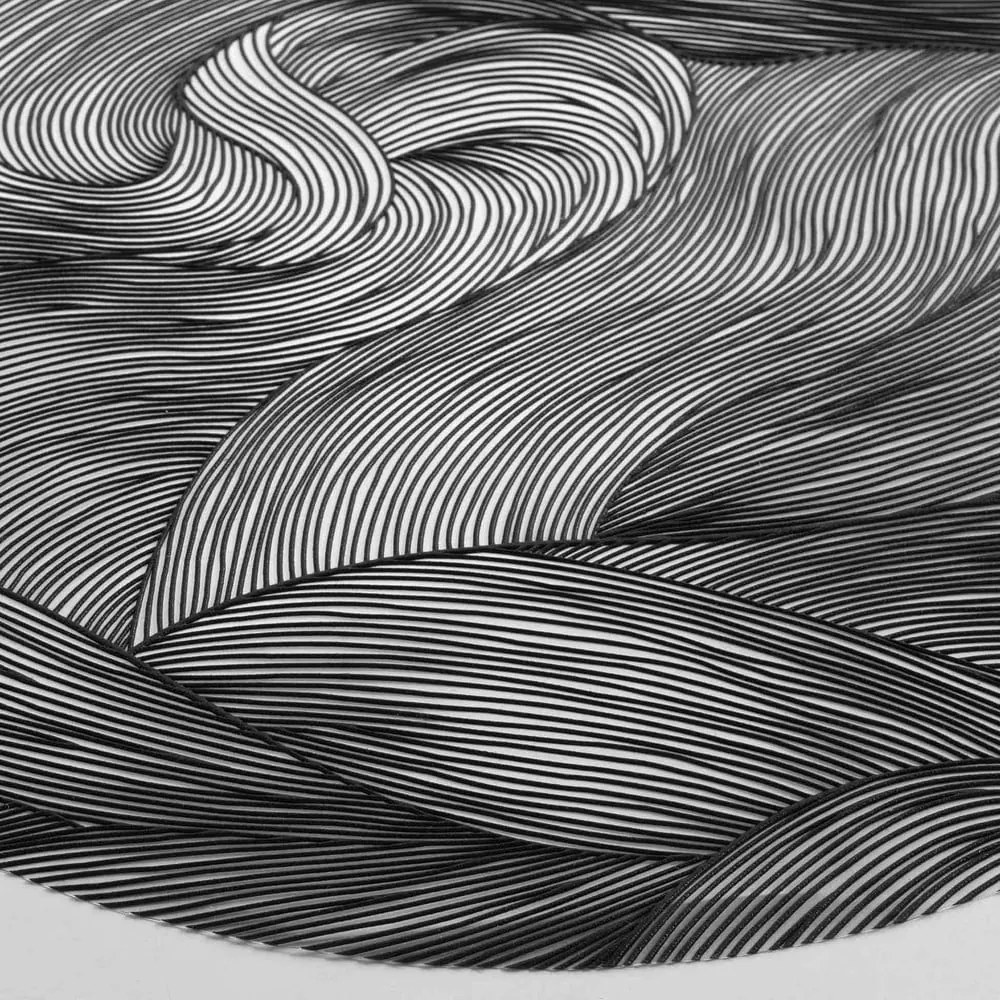 Suport pentru farfurii din plastic ø 38 cm Celeste – douceur d'intérieur