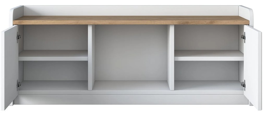 Comodă pentru pantofi P2 - 1808 - Walnut