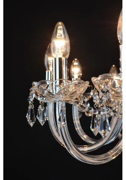 Wranovsky JWZ117122101 - Lustră de cristal pe lanț BONTON 12xE14/40W/230V