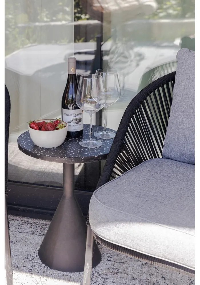 Fotoliu de grădină negru North - Bonami Selection