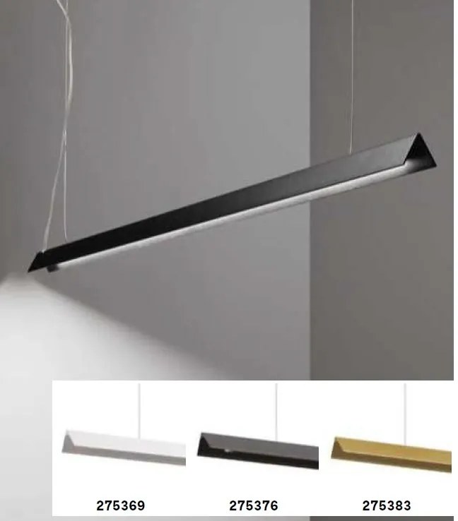 Lustra LED moderna design liniar V-LINE SP BIANCO