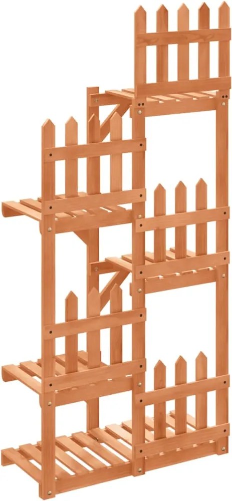 vidaXL Suport pentru flori, 60x25x130 cm, lemn masiv de brad