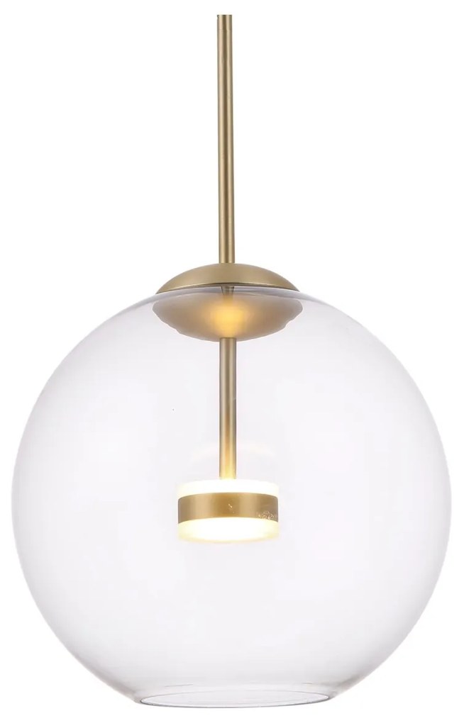 Pendul LED design clasic Cometa auriu mat MYMOD056PL-L12G3K