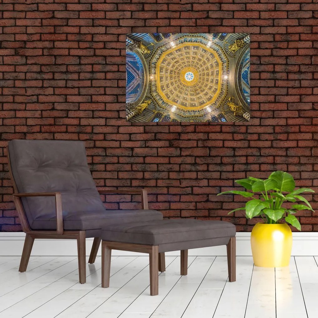 Tablou cu tavanul bisericii Siena (70x50 cm)