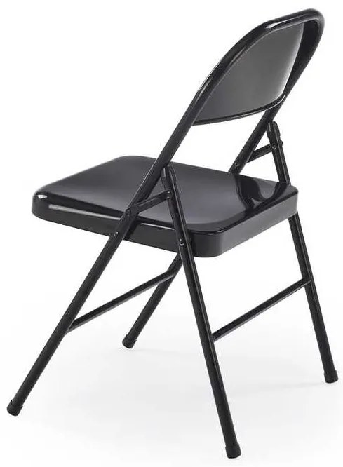 Scaun pliabil Acton, negru