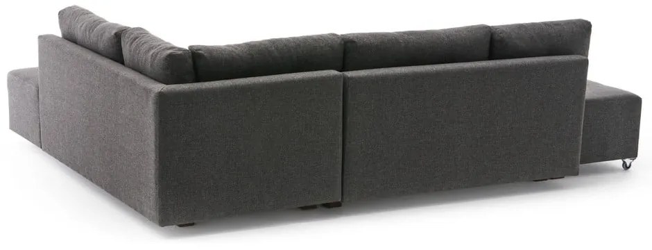 Colțar gri închis extensibil (colț pe partea dreaptă) Manama – Balcab Home