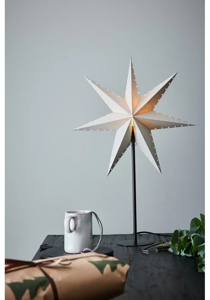 Decorațiune luminoasă de Crăciun neagră/gri deschis Lively – Markslöjd