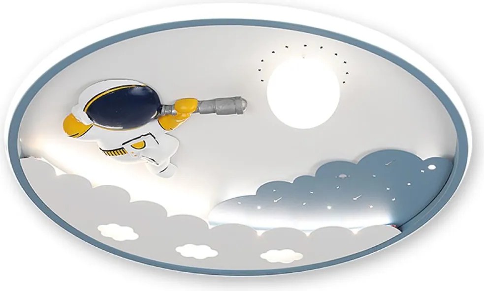 BRILAGI - plafonieră LED dimabilă pentru copii ASTRO LED/43W/230V diam. 49 cm + telecomandă