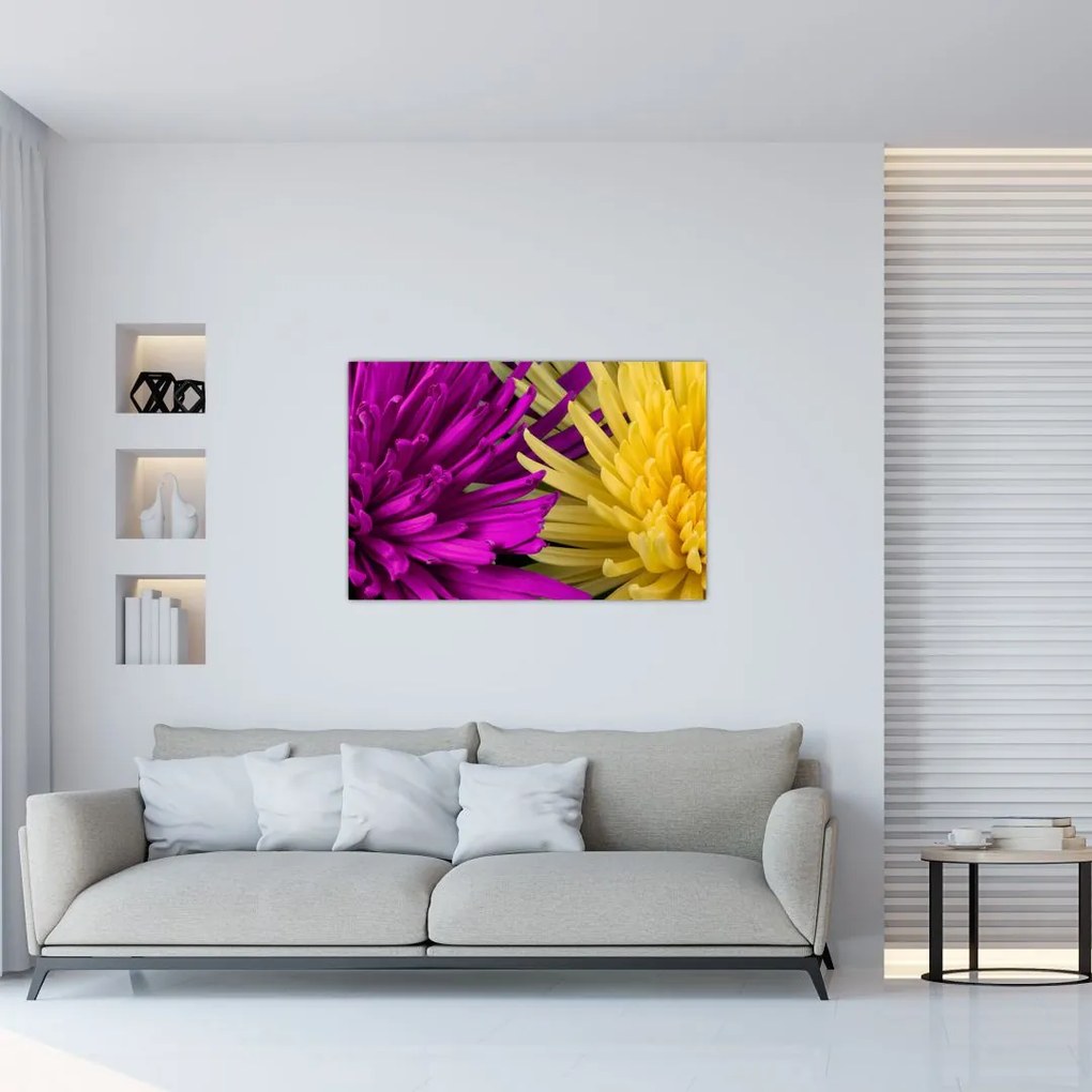 Tablou - detailu cu flori (90x60 cm)