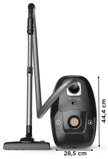 Aspirator cu sac Rowenta GREEN FORCE EFFITECH ECO TOTAL CLEAN 400W/230V negru