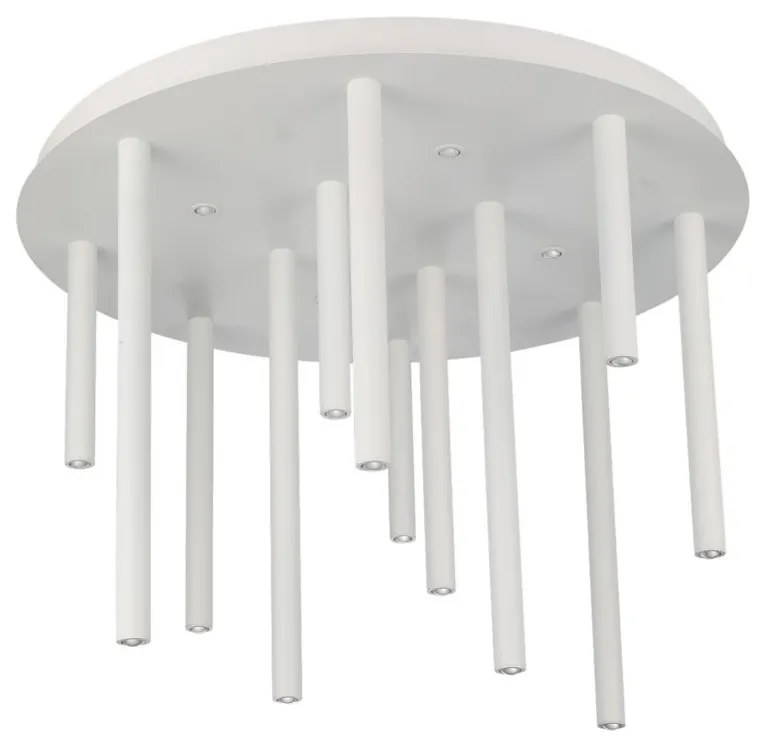 Plafoniera LED dimabila moderna ILIOS 12 top alba