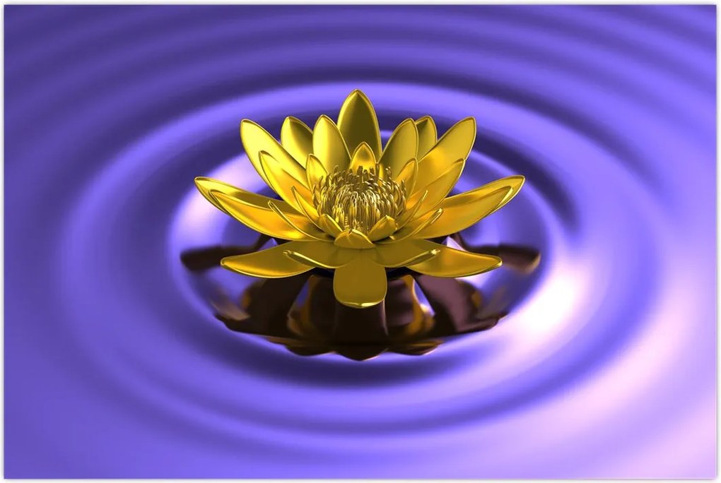 Tablou - Lotus (90x60 cm)