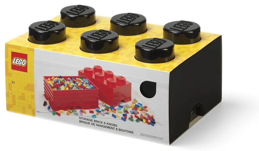 Cutie de depozitare pentru copii din plastic – LEGO®