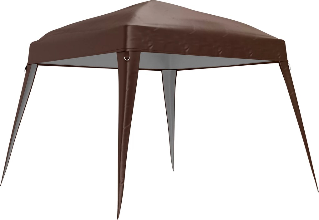 Outsunny Acoperiș de schimb pentru pavilion, prelată de schimb pentru pavilion de grădină 3 x 3 m, înlocuitor acoperiș pentru cort de grădină, UPF50+, material Oxford, Cafea | Aosom Romania