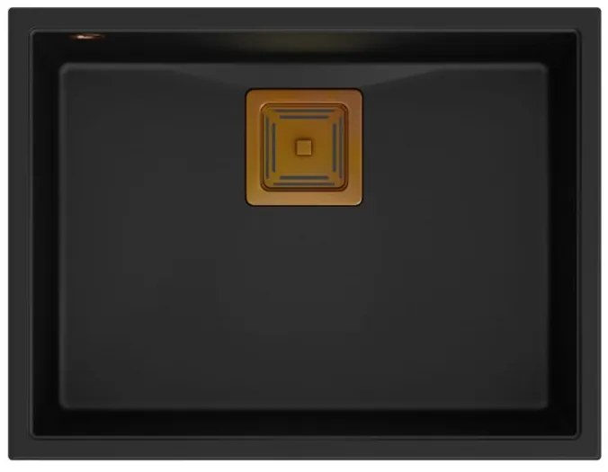 Chiuveta din granit DAVID 50 negru