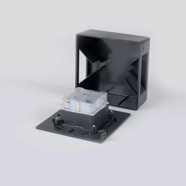 Brilagi - Aplică de perete LED pentru exterior DOUBLERAY LED/6W/230V antracit IP54