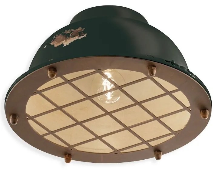 Plafoniera design retro realizata manual din ceramica INDUSTRIAL