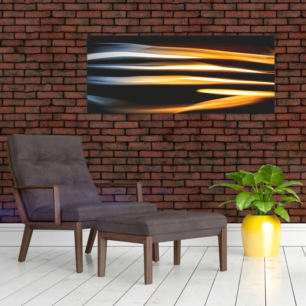 Tablou negru (120x50 cm)
