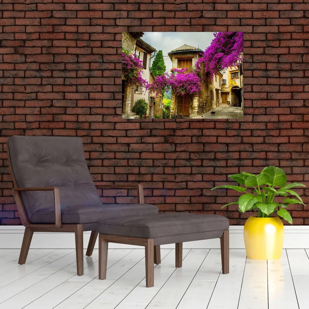 Tablou - Alee mediteraneană leneșă (70x50 cm)