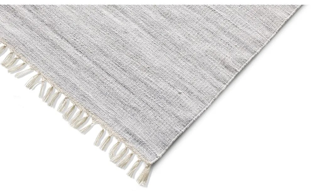 Covor de exterior din plastic reciclat Universal Liso, 140 x 200 cm, gri