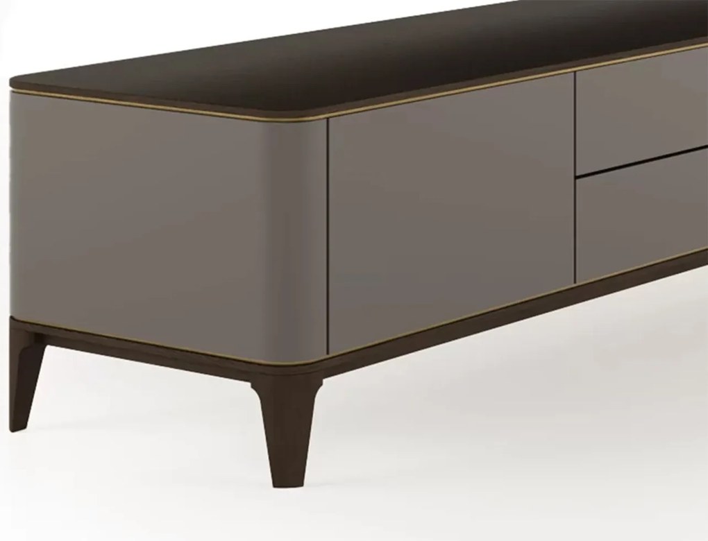 Unitate TV lemn masiv Sophia 220 cm