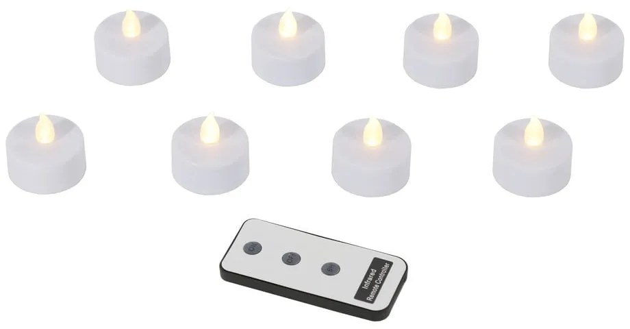 Lumânări LED 8 buc. (înălțime 4 cm) – Hilight