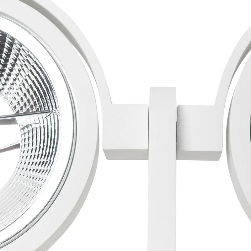 Spotlight modern alb cu 2 lumini - Master 111