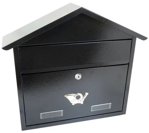 Cutie postala, negru, format C4, 43x12x39 cm, Damech