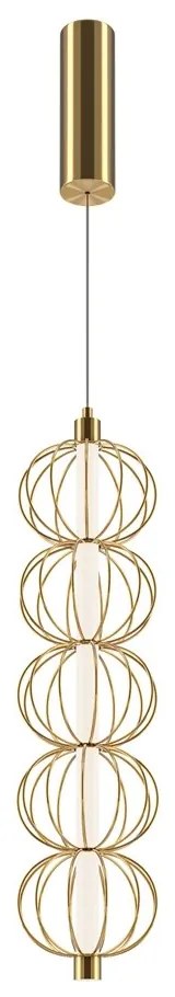 Lustra/Pendul LED design decorativ Golden Cage