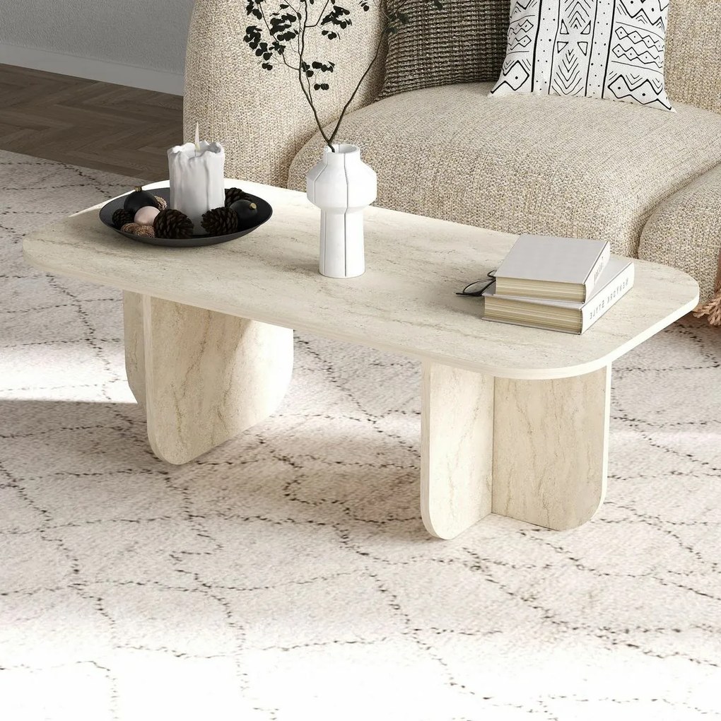 Măsuță de cafea Becaj Travertine