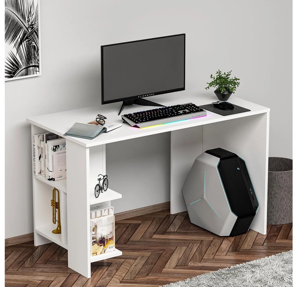 Masă PC Alia (Alb). 1088819