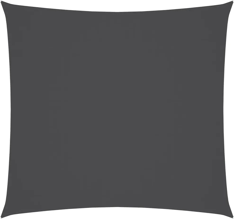 vidaXL Pânză parasolar, antracit, 4x4 m, țesătură oxford, pătrat