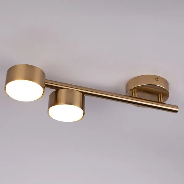 Spot PUNTO 2xGX53/12W/230V auriu