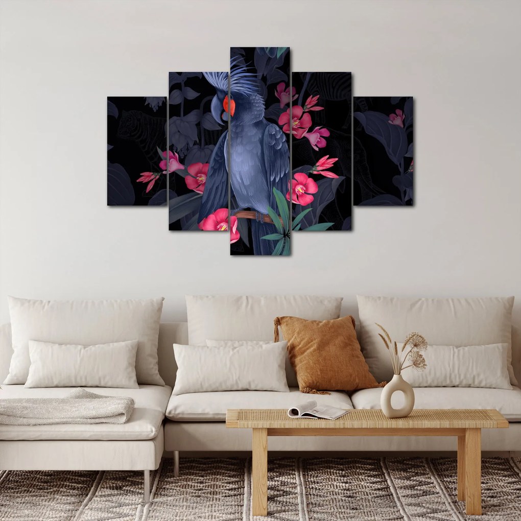 Tablou - Păpădia între flori (150x105 cm)