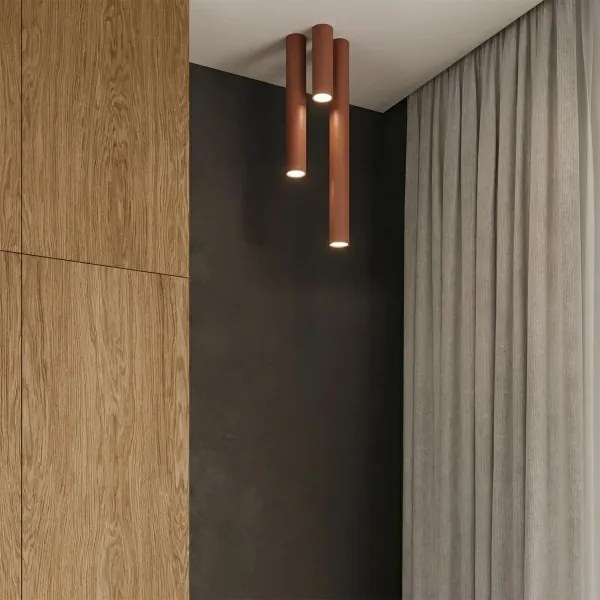Sollux SL.2068 - Lampă spot LAGOS 1xGU10/10W/230V maro
