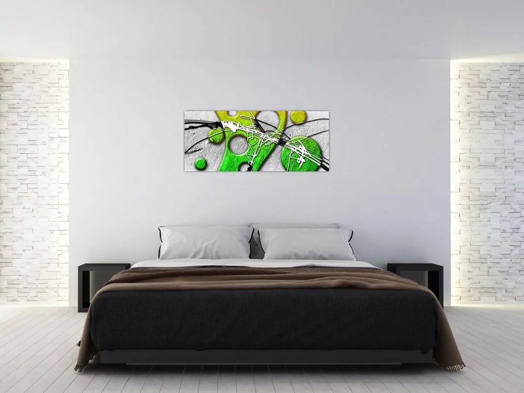 Tablou abstract (120x50 cm)
